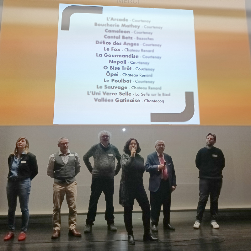 Liste des restaurateurs ayant participé au buffet