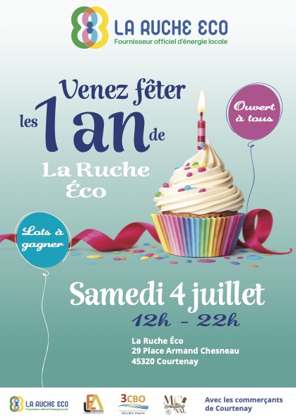 La Ruche Éco fête sa première année · Samedi 4 juillet
